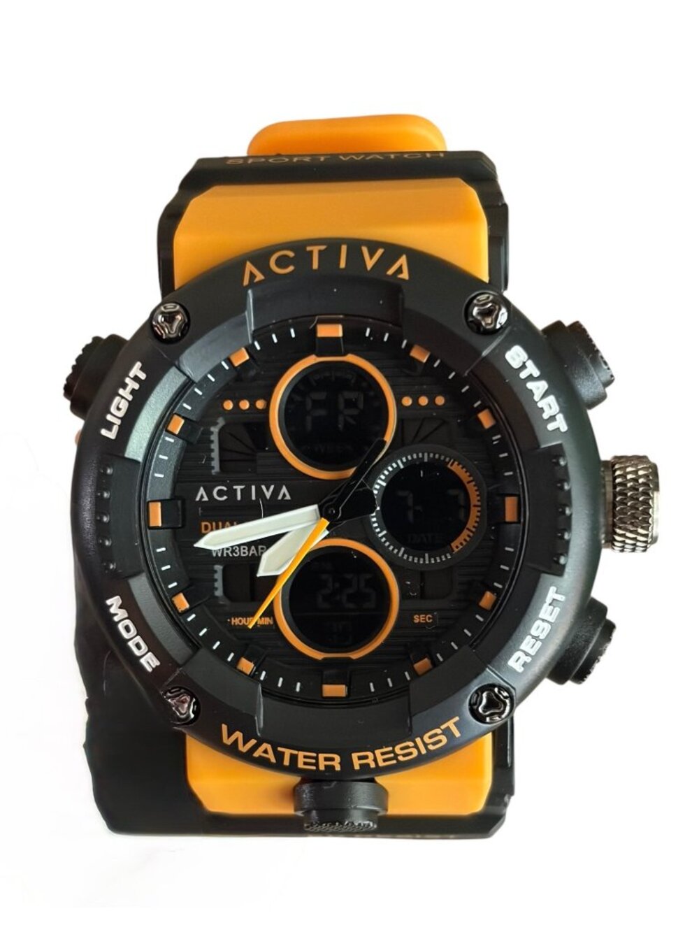 Men's Activa X Invicta Digital Essentials Orange Watch
